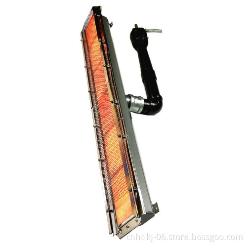 Heating element natural gas infrared radiant heater for car paint HD242